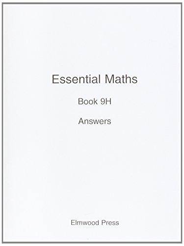 Essential Maths: Bk. 9H: Answers - David Rayner - 9781902214887