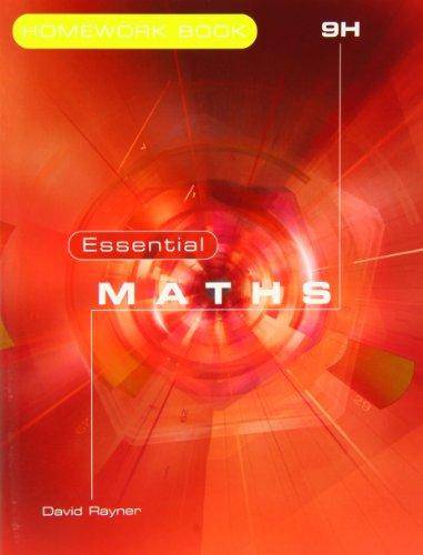 Essential Maths: Bk. 9H: Homework - Michael White - 9781906622183