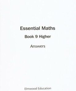 Essential Maths 9 Higher Answers - David Rayner - 9781906622381