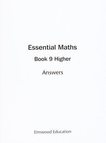Essential Maths 9 Higher Answers - David Rayner - 9781906622381