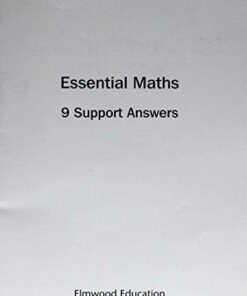 Essential Maths 9 Support Answers - Michael White - 9781906622404