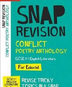 Conflict Poetry Anthology: New GCSE Grade 9-1 Edexcel English Literature (Collins Snap Revision) - Collins GCSE - 9780008353063