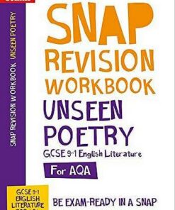 Unseen Poetry Workbook: New GCSE Grade 9-1 English Literature AQA (Collins GCSE 9-1 Snap Revision) - Collins GCSE - 9780008355319