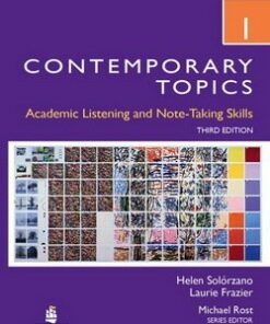 Contemporary Topics (3rd Edition) 1 Intermediate DVD - Helen S. Solorzano - 9780131358065