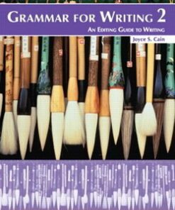 Grammar for Writing 2 Student Book - Joyce S. Cain - 9780132088992
