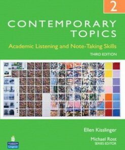 Contemporary Topics (3rd Edition) 2 High Intermediate Student Book with DVD -  - 9780132316071