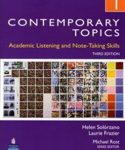 Contemporary Topics (3rd Edition) 1 Intermediate Student's Book - Helen S. Solorzano - 9780132355704