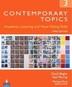 Contemporary Topics (3rd Edition) 3 Advanced Student Book with Audio CD - David Beglar - 9780132469418