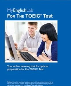 Longman Preparation Series for the TOEIC Test: More Practice Tests MyEnglishLab for the TOEIC Test (Self-Standing) - Lynn Bonesteel - 9780132881876