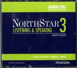 NorthStar (4th Edition) Listening & Speaking 3 Classroom Audio CDs - Helen S. Solorzano - 9780133382396
