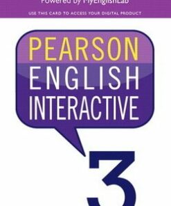 Pearson English Interactive 3 (B1+ / Intermediate) Student Online Version - International English (Internet Access Card) - Michael Rost - 9780133833010