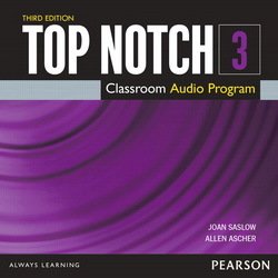 Top Notch (3rd Edition) 3 Class Audio CD - Joan Saslow - 9780133928181
