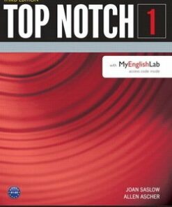 Top Notch (3rd Edition) 1 Student Book - Joan Saslow - 9780133928938