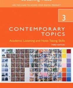 Contemporary Topics (3rd Edition) 3 Advanced Streaming Video (Internet Access Code Card) - David Beglar - 9780133994179