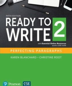 Ready to Write 2 (B1) Student Book with Essential Online Resources - Karen Blanchard - 9780134399324