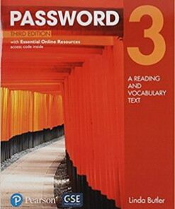 Password (3rd Edition) 3 (B1) Student Book with Essential Online Resources - Linda Butler - 9780134399379