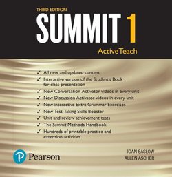 Summit (3rd Edition) 2 ActiveTeach (Interactive Whiteboard Software) - Joan Saslow - 9780134499550