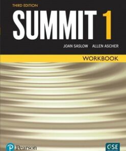 Summit (3rd Edition) 1 Workbook - Joan Saslow - 9780134499581