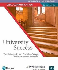 University Success Intermediate Level: Oral Communication Student Book with MyEnglishLab - Timothy McLaughlin - 9780134652719