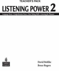 Listening Power 2 Teacher's Pack -  - 9780136114260