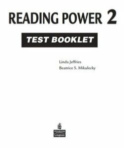 Reading Power 2 Test Booklet - JEFFRIES - 9780138143909