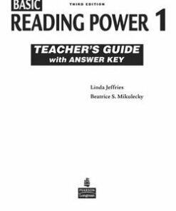 Reading Power 1 Basic Teacher's Guide with Sample Syllabus & Key -  - 9780138144470