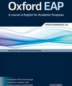 Oxford EAP (English for Academic Purposes) B2 Upper Intermediate Student Book with CD-ROM & Audio CD -  - 9780194001786