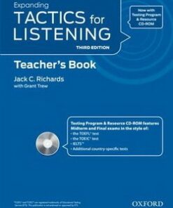 Tactics for Listening Expanding (3rd Edition) Teacher's Book with CD -  - 9780194013772