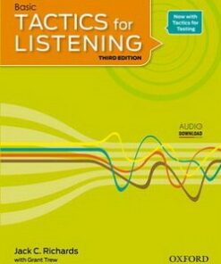 Tactics for Listening Basic (3rd Edition) Student Book - Richards