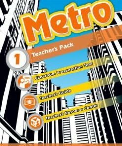 Metro 1 Teacher's Pack - Nicholas Tims - 9780194016810