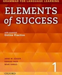 Elements of Success 1 Student Book with Online Practice -  - 9780194028202