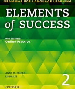 Elements of Success 2 Student Book with Online Practice - Ediger