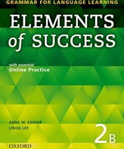 Elements of Success 2 Student Book B (Split Edition) with Online Practice -  - 9780194028257