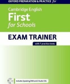 Oxford Preparation & Practice for Cambridge English: First for Schools (FCE4S) Exam Trainer Student's Book Pack without Answer Key -  - 9780194115124