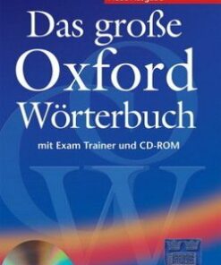 Das Grosse Oxford Worterbuch (2nd Edition) Trainer CD Pack -  - 9780194300049