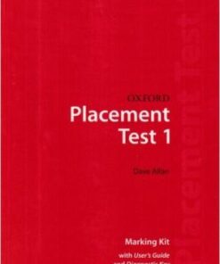 Oxford Placement Tests 1 Marking Kit
