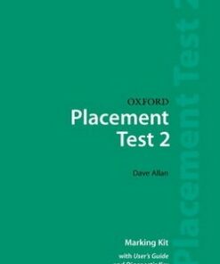 Oxford Placement Tests 2 Marking Kit