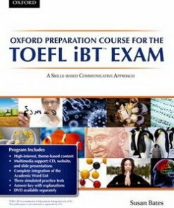 Oxford Preparation Course for TOEFL iBT Exam with Audio CDs & Online Access - Bates
