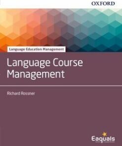 Language Course Management - Richard Rossner - 9780194403276