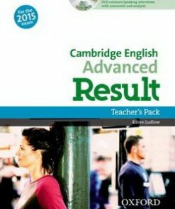Cambridge English: Advanced (CAE) Result Teacher's Book with DVD -  - 9780194512428