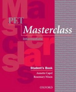 PET Masterclass Student's Book with Introductory Module - Annette Capel - 9780194514088