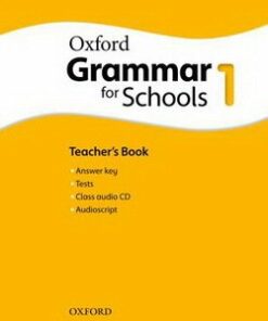 Oxford Grammar for Schools 1 Teacher's Book with Audio CD -  - 9780194559140