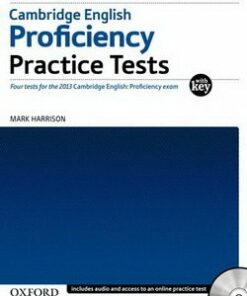 Cambridge English: Proficiency (CPE) Practice Tests with Key & Audio CDs (2) & Online Test - Harrison