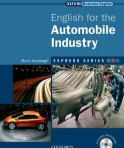 English for the Automobile Industry Student's Book with MultiROM - Marie Kavanagh - 9780194579001