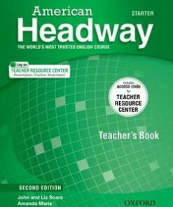 American Headway (2nd Edition) Starter Teacher's Book with access card to Teacher Resource Center - John Soars - 9780194704502