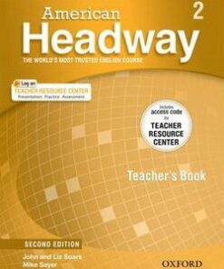 American Headway (2nd Edition) 2 Teacher's Book with access card to Teacher Resource Center - John Soars - 9780194704526