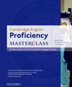 Cambridge English: Proficiency (CPE) Masterclass Student's Book with Online Skills and Language Practice -  - 9780194705240