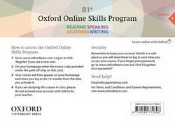 Oxford Online Skills Program B1+ Access Card -  - 9780194719971