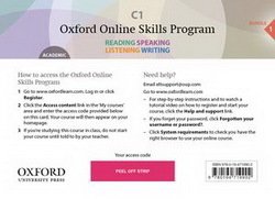 Oxford Online Skills Program C1 Access Card -  - 9780194719995