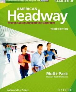 American Headway (3rd Edition) Starter MultiPACK A (Student Book A & Workbook A with MultiROM) -  - 9780194725484